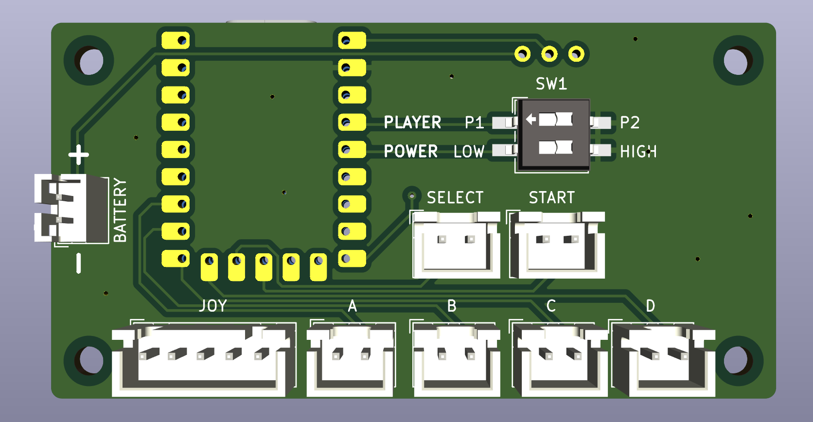 Changes to the NG2040 controller board
